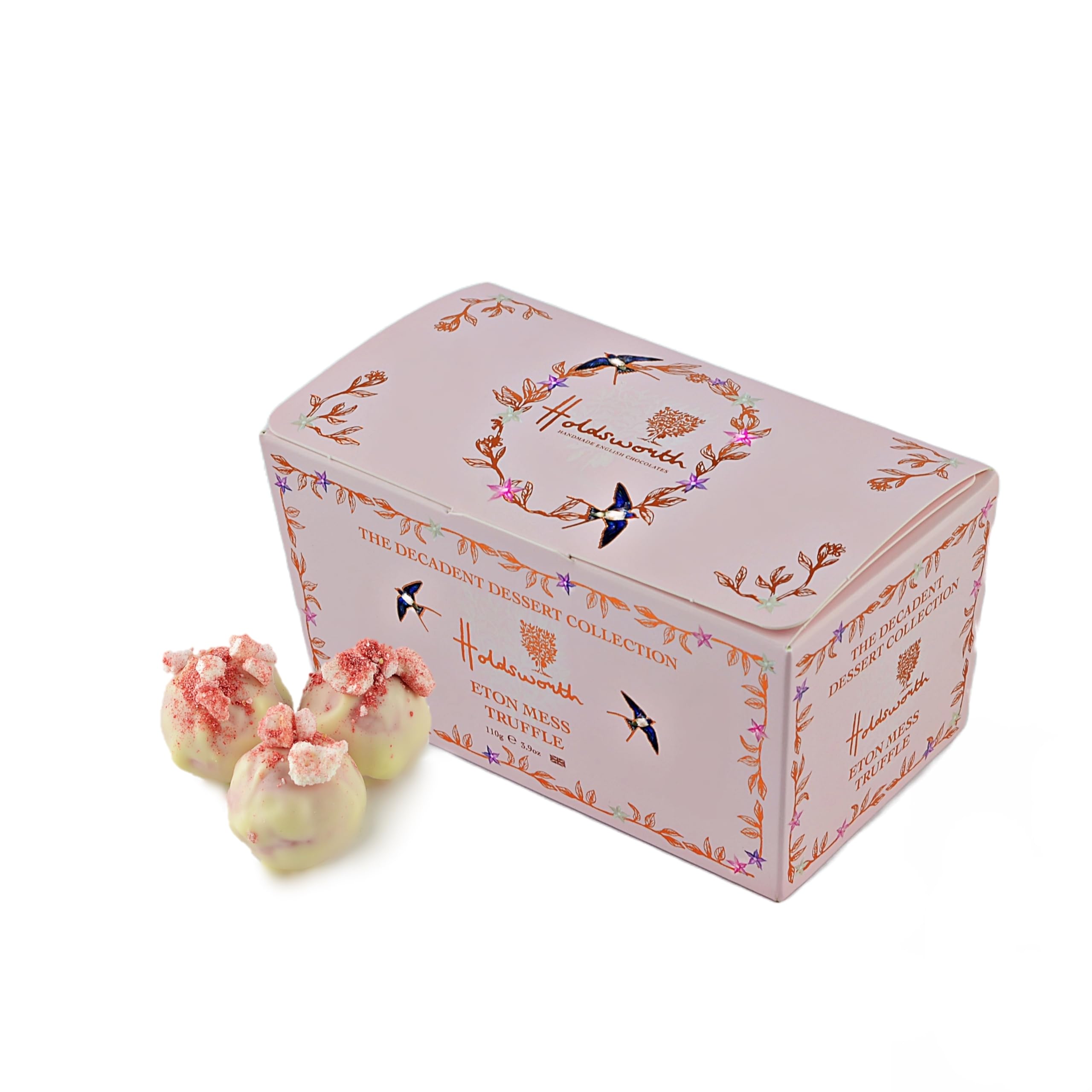 Holdsworth Chocolates - Decadent Dessert - Eton Mess Handmade Truffles - 110g
