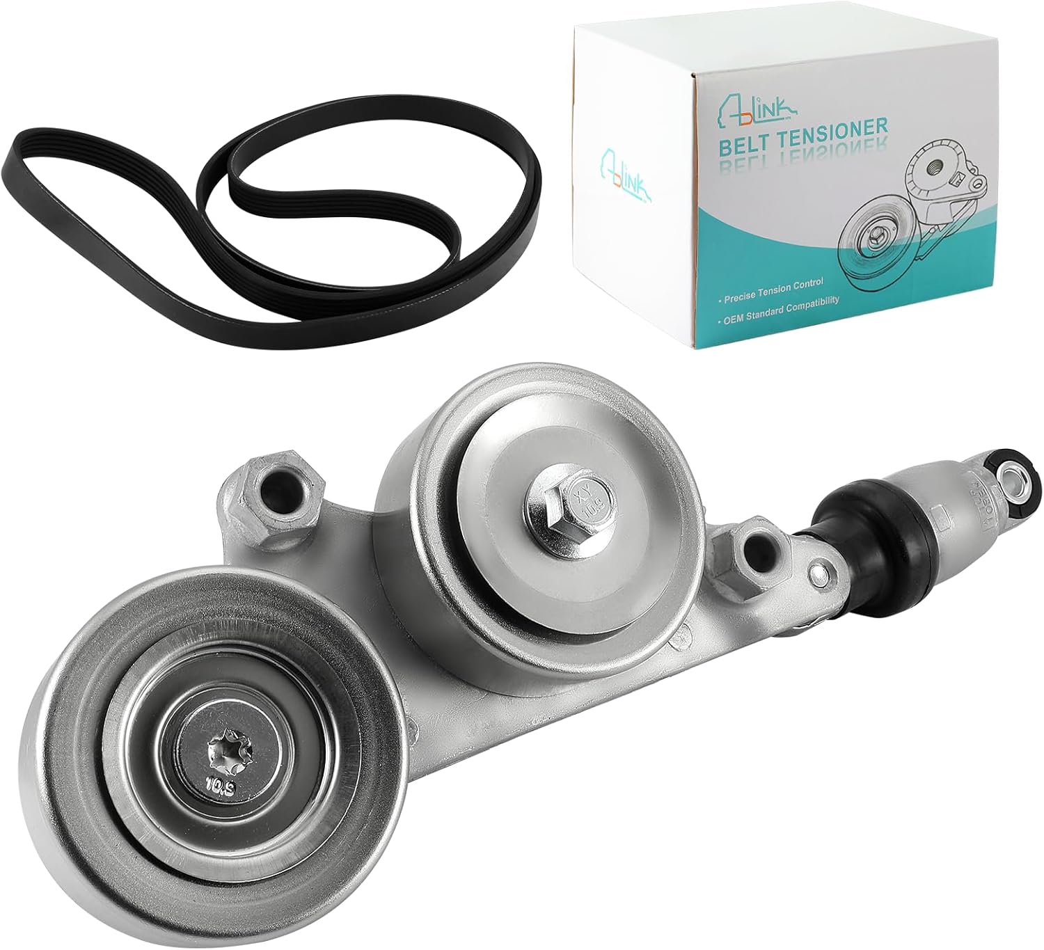 39092 Serpentine Belt Drive Kit with Tensioner (3.5L V6) For Honda Accord 2008-2010,Pilot 2006-2011,Odyssey 2005-2010,Accord Crosstour 2010 49439 89390 31170R70A01 31170RKB005