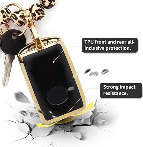 Miniatura 3 de Funda especial de TPU para llave de muñeca, antihuellas, compatible con Mazda 3 2019-2025, Mazda 3 Hatchback, Mazda CX-5, CX-30, CX-9 2020-2024