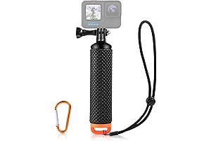 Floating Hand Grip and Pole Mount for GoPro Cameras