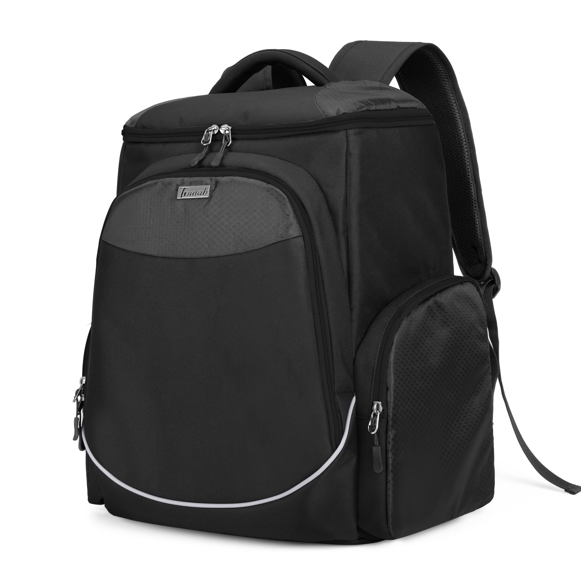 Trunab Rucksack für Videospiele, Aufbewahrung, kompatibel mit PS5/PS4/PS4 Pro/PS4 Slim/Xbox One/Xbox One X/Xbox One S, Reisetasche mit Taschen für Laptop 15,6 Zoll und Spielzubehör