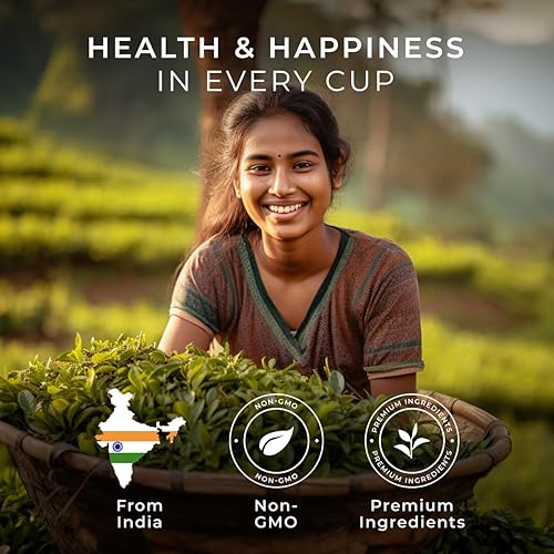 Miniatura 21 de Gya Tea Co Cápsulas de té negro melocotón (16 unidades) - Té caliente o helado con alto contenido de cafeína y dulce afrutado para comenzar tu día