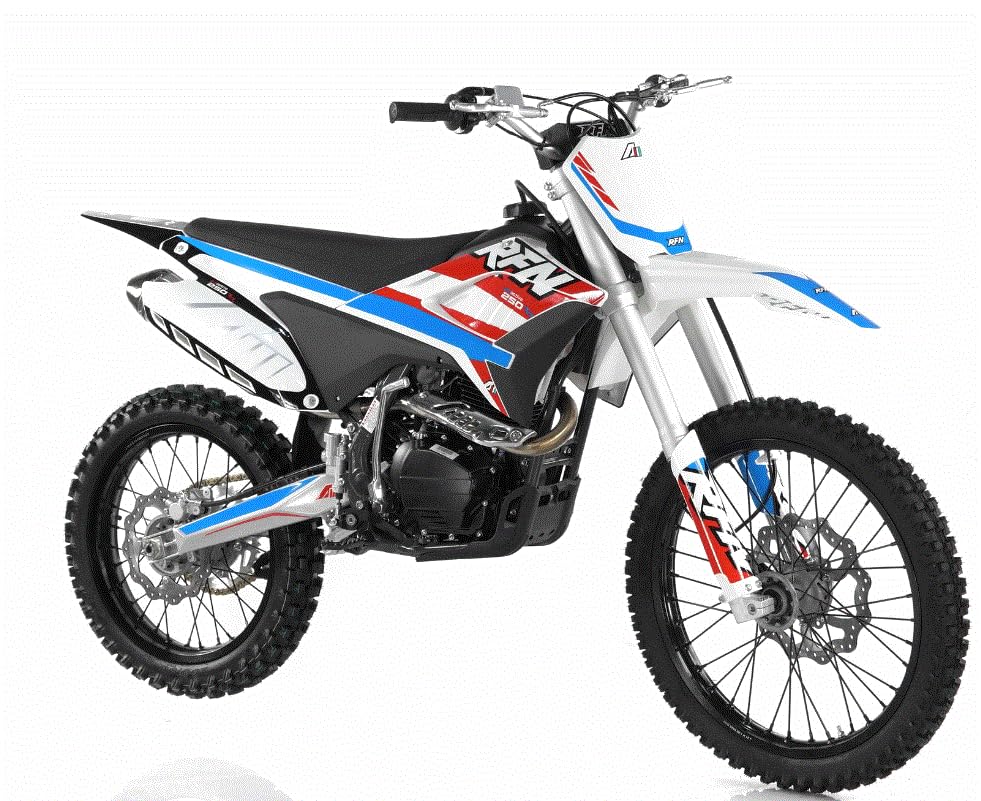 HHH Apollo Thunder RFN 250 Proactive Dirt Bike 5 Speed Gas Bike 250cc Dirtbike for Adult and Youth (Color : Green)