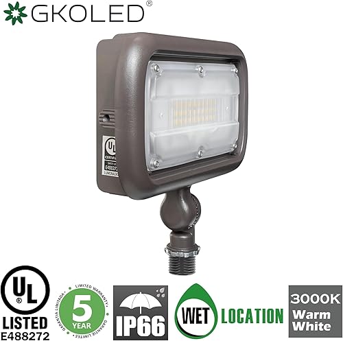 Miniatura 2 de LED FLOOD LIGHTS SERIES reflectores LED, GKOFD30W27V50KBDB77, 30.00watts, 120.00 volts