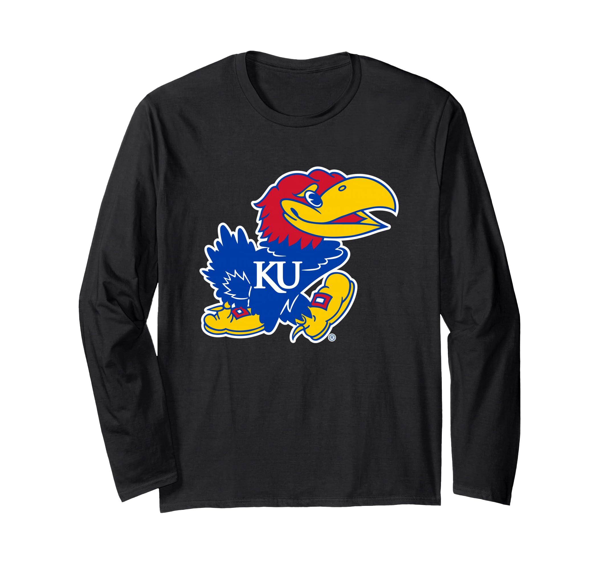 Kansas Jayhawks Icon Officially Licensed Long Sleeve T-Shirt