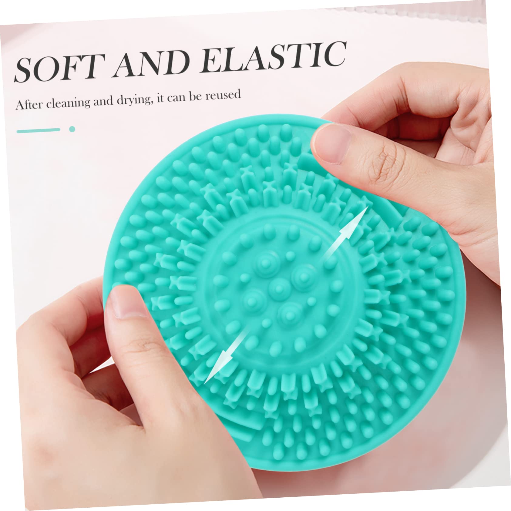 Housoutil 15stücke Teiliges Pinsel Reinigungsset Makeup Reinigungspad Mit Saugnäpfen Für Einfache Handhabung Für Zuhause Und Beauty-salons
