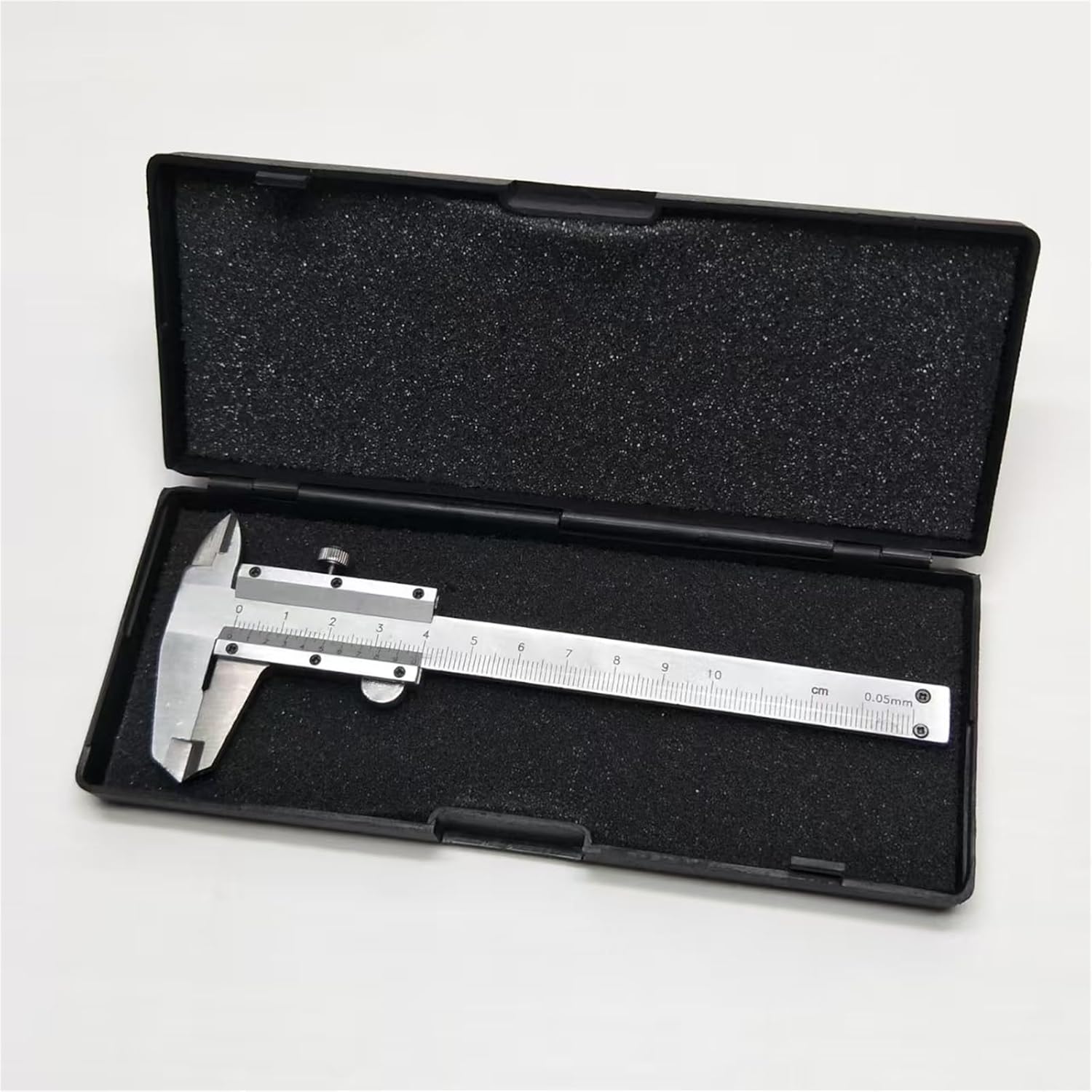1pcs 0-150mm 200mm 300mm Vernier Caliper Metric Imperial Double Scales Carbon Steel Manual Slide Ruler Gauge