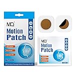 MQ Motion Sickness Patch,10 Count,Non Drowsy Sea Sickness Patches Behind Ear for Cruise Ship Travel, Waterproof Car Sick Patches Fast Acting & Long Last 72H