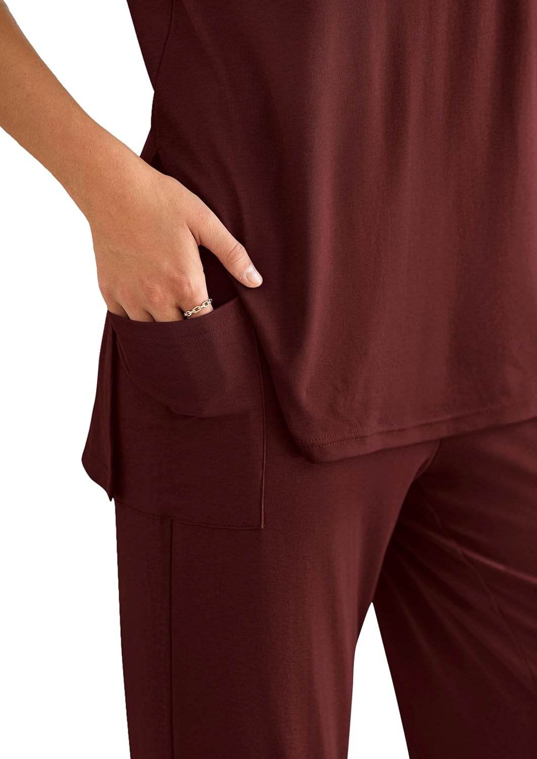 PRETTYGARDEN Women's 2 Piece Lounge Set 2026 Summer Casual Tank Top Wide Leg Pants Matching Travel Outfits Clothes Tracksuit - Image 5