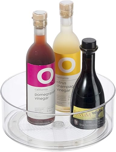 OGGI Organizador giratorio de pared alta Lazy Susan de 9 pulgadas para cocina, despensa, organización y almacenamiento. Ideal como un estante