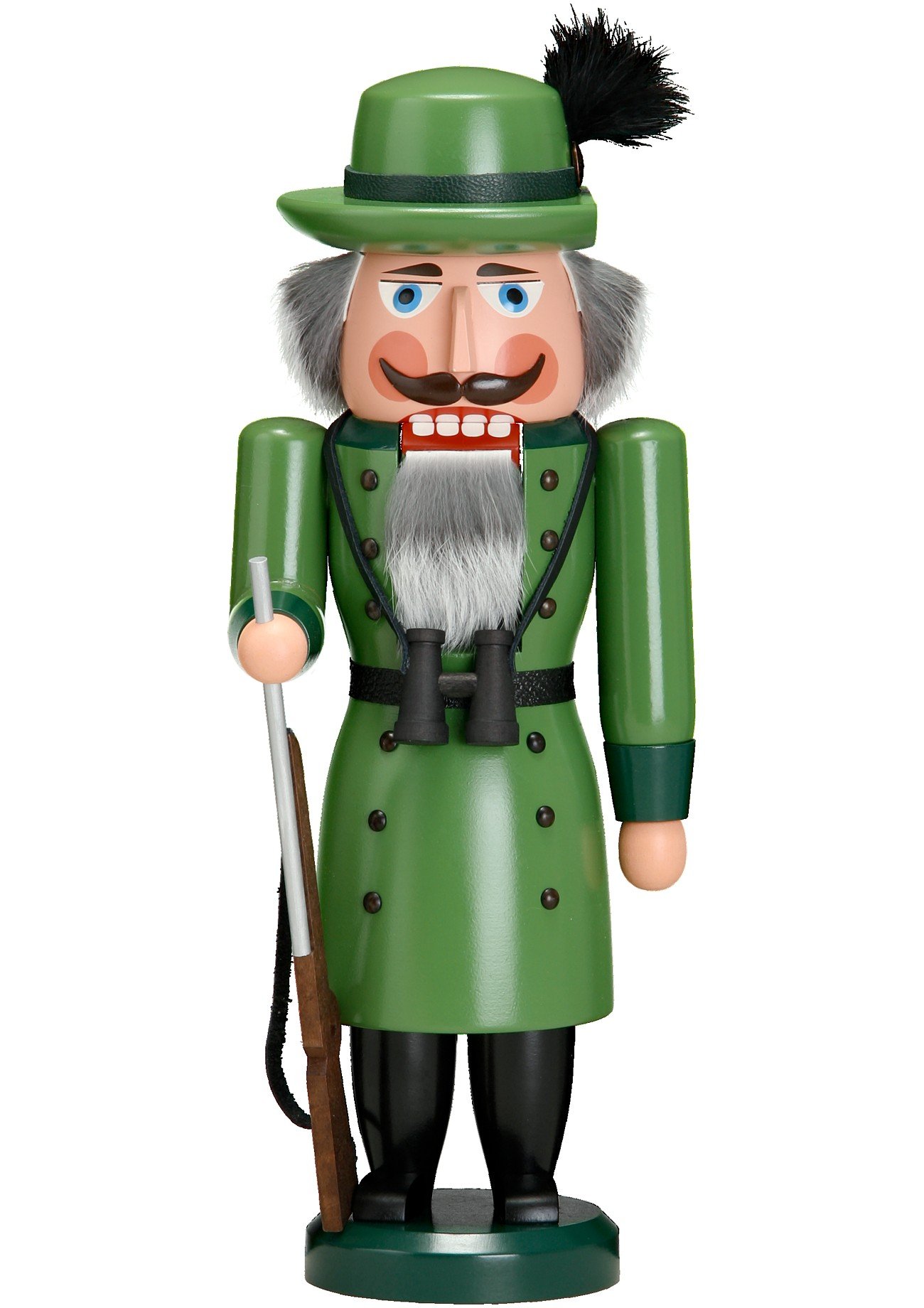 Seiffener Volkskunst Forest Nutcracker, height 37 cm, original Erzgebirge from Seiffener Volkskunst