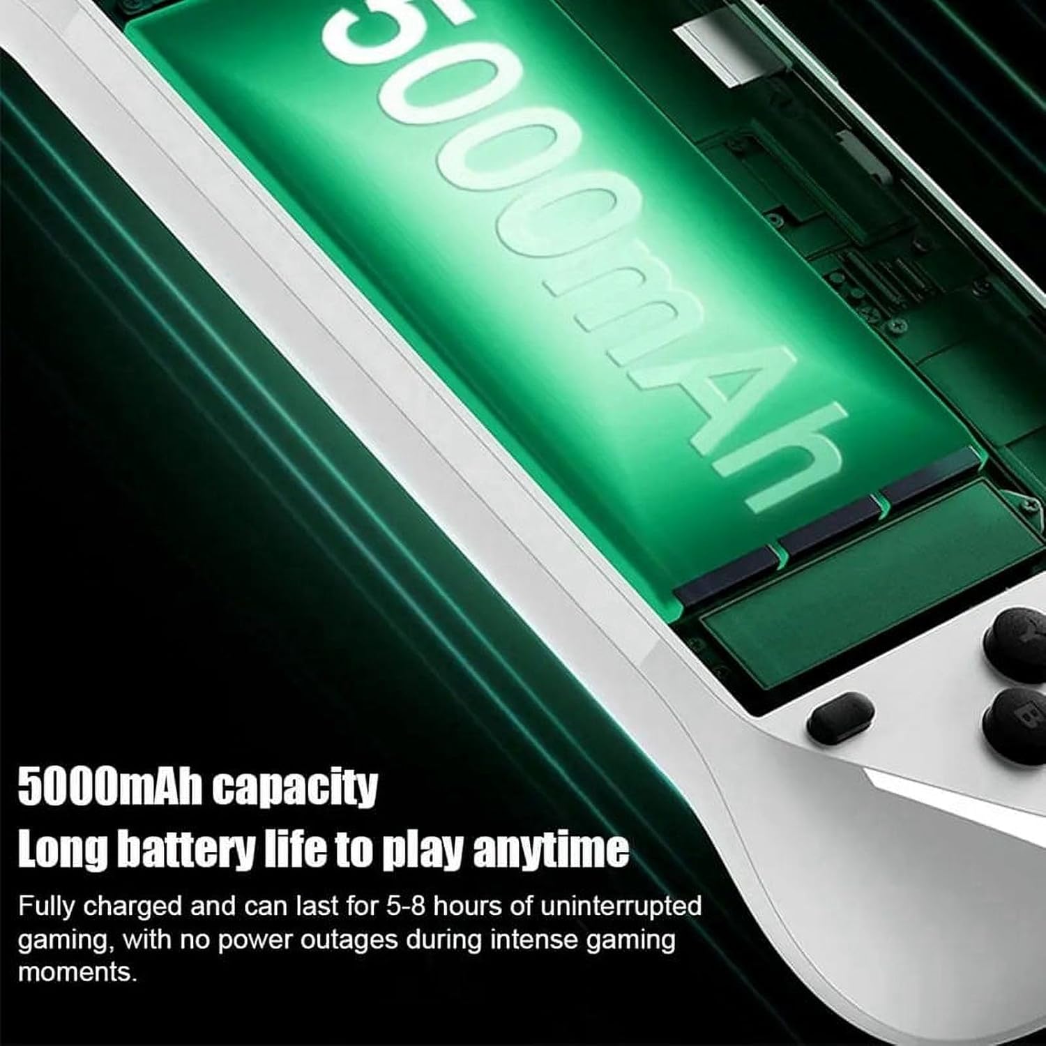 GSH E6 Handheld Game Console Video Game Portable Video Game 5-Inch IPS Screen With 10+ Emulators And 10000+Retro Games(Multicolour 64GB)
