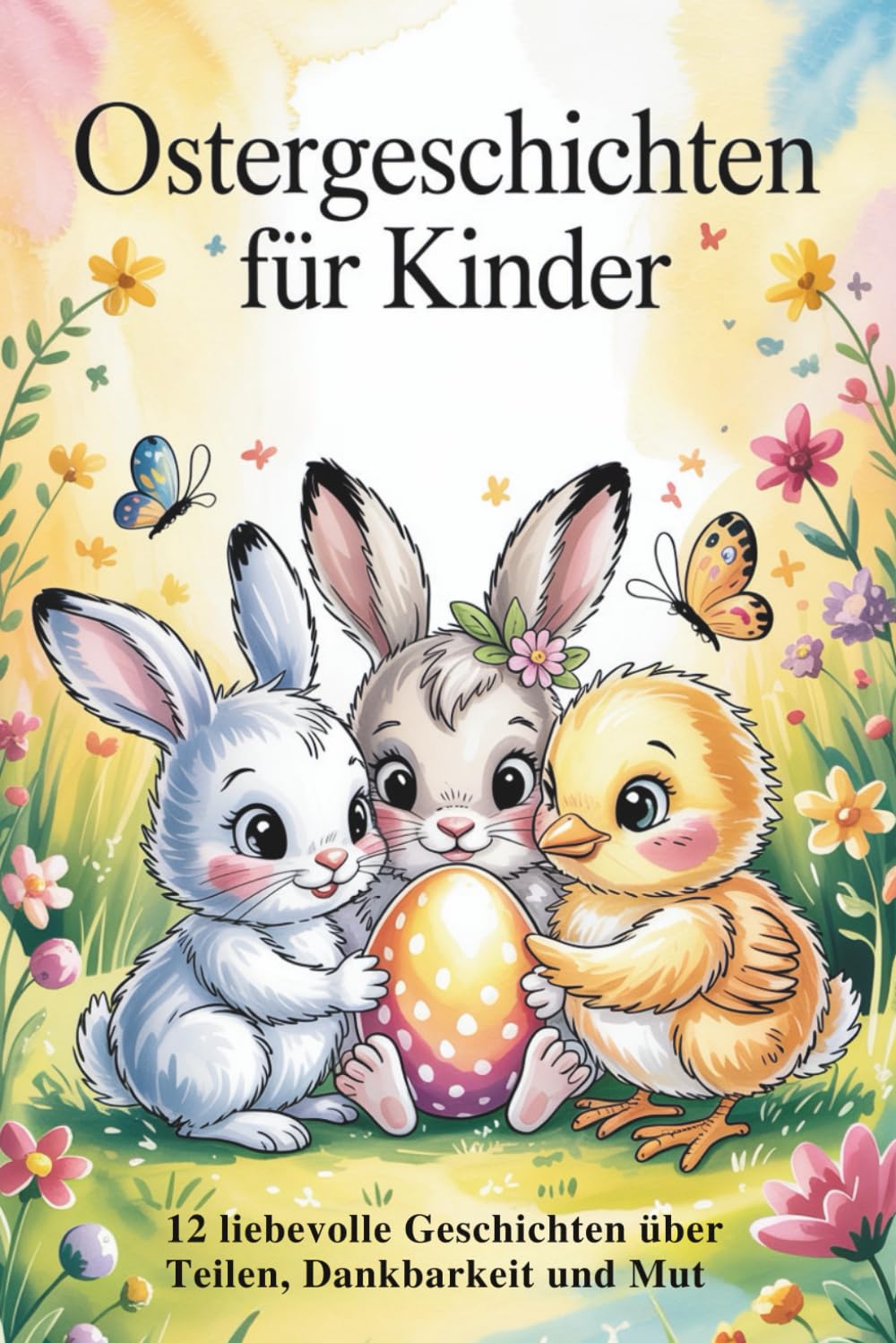 Ostergeschichten für Kinder: 12 liebevolle Geschichten über Teilen, Dankbarkeit und Mut I Ostergeschenke Kinder