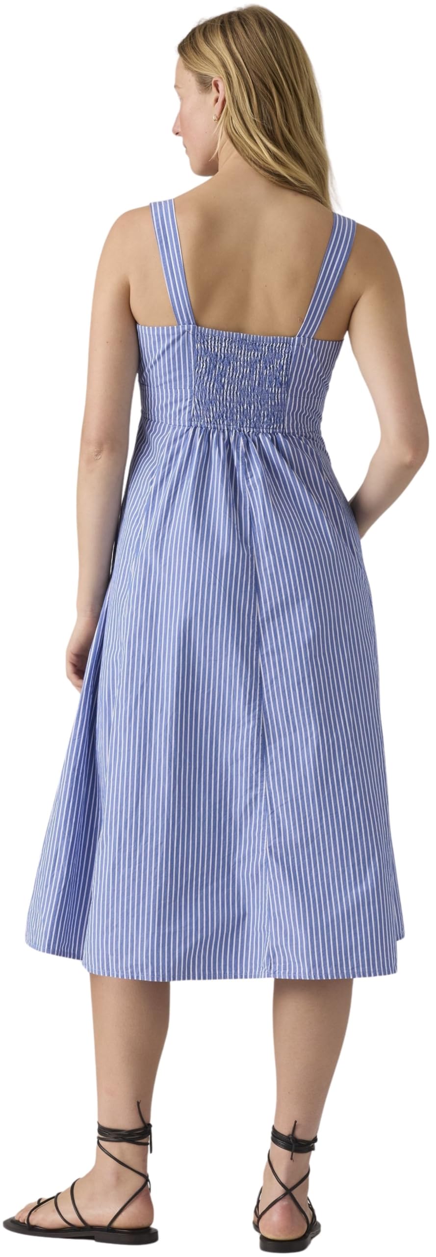 Levi's Donna Abito Midi Ravina con Chiusura con Bottoni, Linea a Trapezio