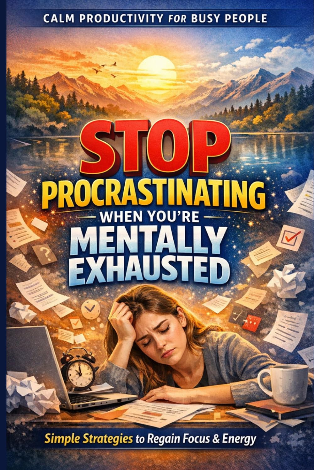 Stop Procrastinating When You’re Mentally Exhausted: A Calm Productivity System for Burnout Recovery, Focus, and Getting Things Done: Simple, ... to (Calm Productivity for Busy People)