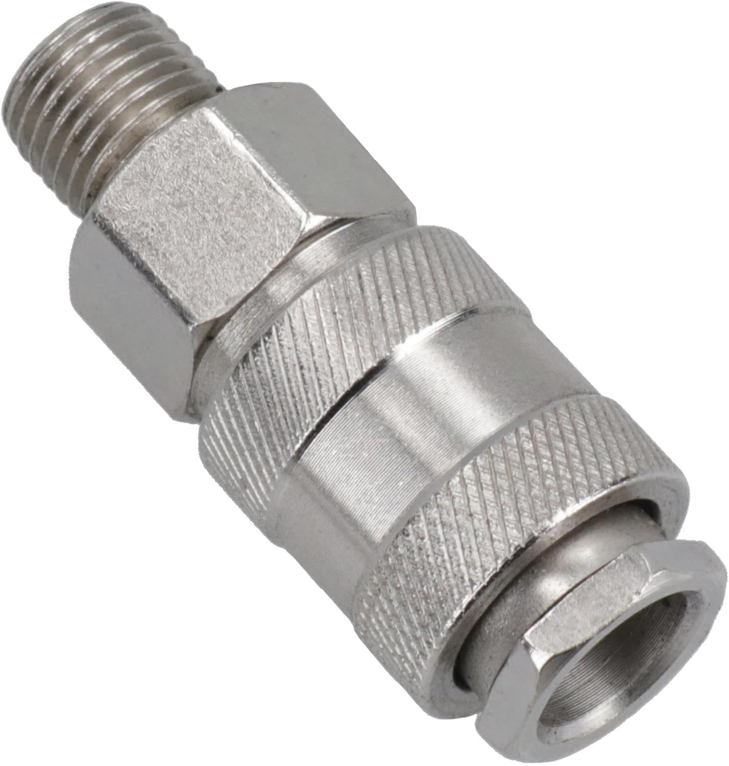 AB Tools Euro Air Line Quick Release Hose Coupler Connector 1/4 BSP Male Thread 2pc