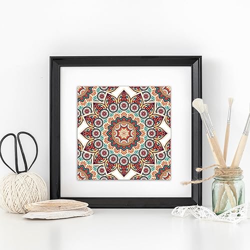 Vista 127 de Papel de manualidades, 24 hojas, 12 diseños, álbumes de recortes, una sola cara de 6 x 6 pulgadas, papel de cartulina, álbumes de recortes, 24