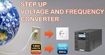 220 Volt/50Hz AC Power Source - Step-Up Voltage & Frequency Converters 1000VA/900W - UX-1K