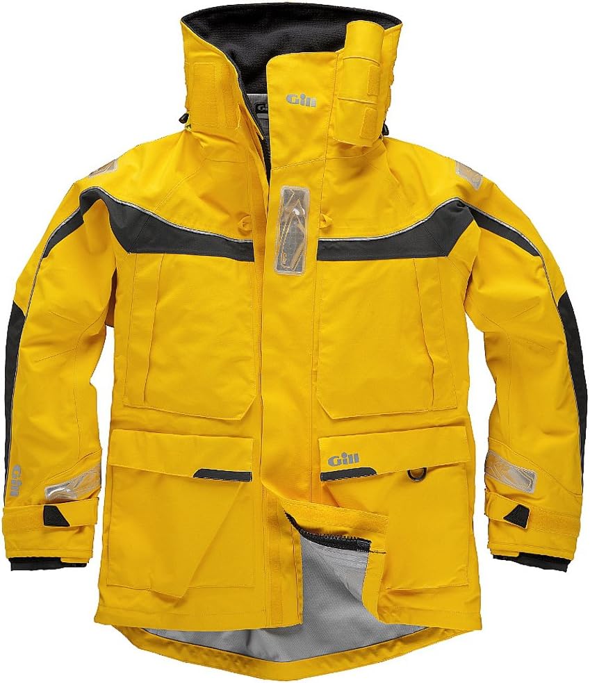 yellow sailing jacket