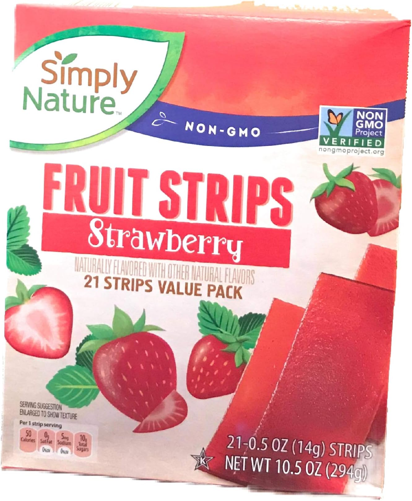 Simply Nature Organic Fruit Flavored Snacks NONGMO Mixed