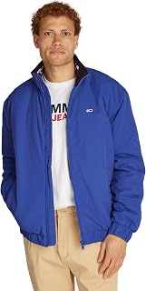 Tommy Jeans Herren Windbreaker Jacke Essential Stehkragen