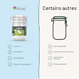 mituso Huile de coco bio désodorisée 1 L | Goût neutre – idéale pour rôtir, cuire & frire | vegan, sans additifs – polyvalente pour la peau & les cheveux | en bocal à fermeture métallique - 6