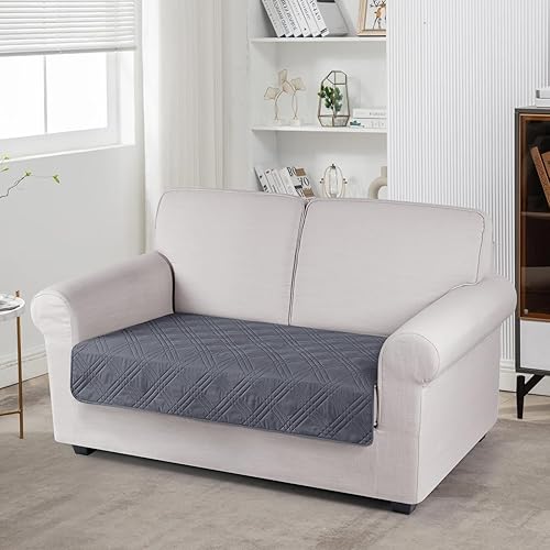 Miniatura 10 de TAOCOCO Funda de cojín de sofá 100% impermeable, reversible, para perros, mascotas, diván para sofá seccional en forma de U, protector de muebles