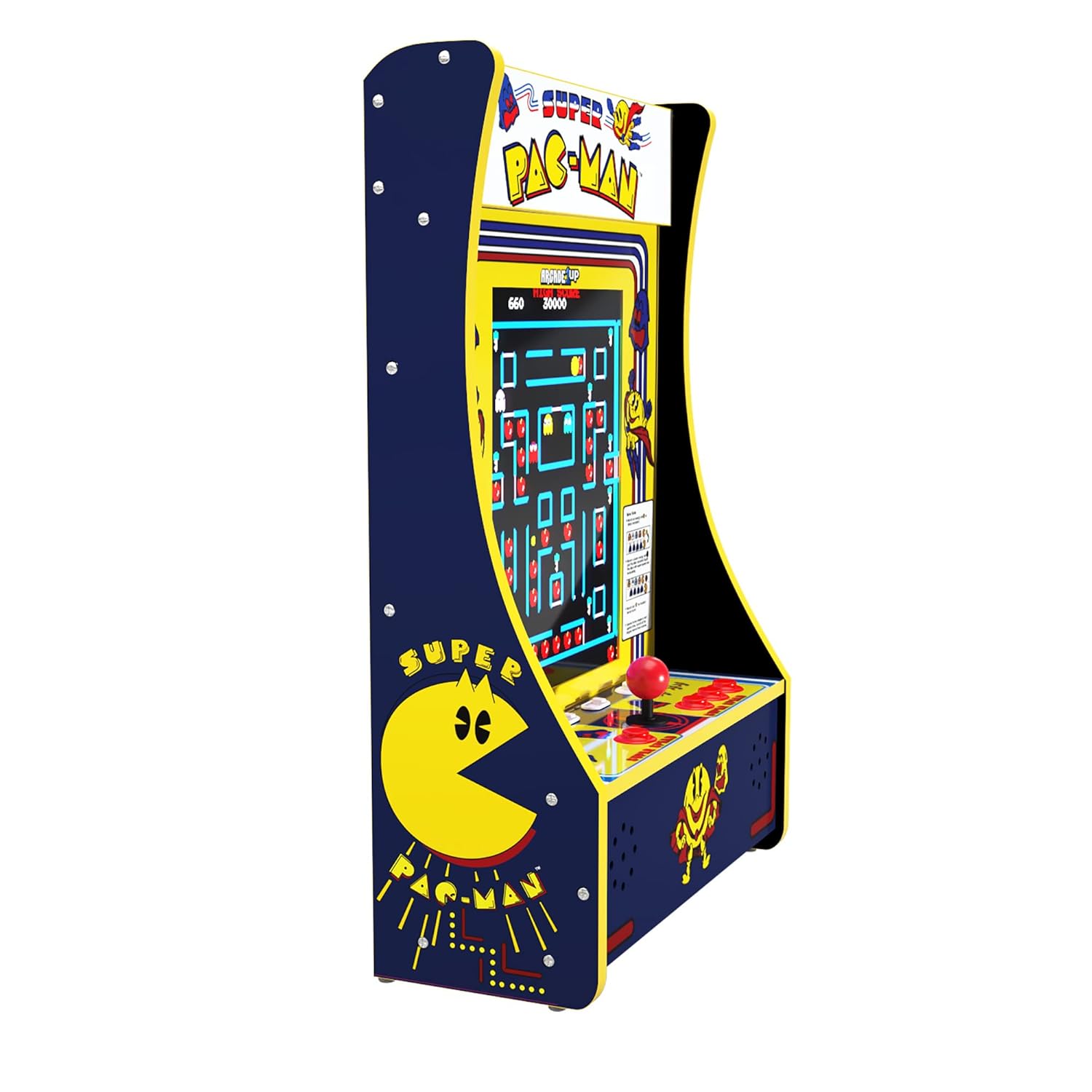Arcade1Up Super PAC-MAN Partycade game selection screen