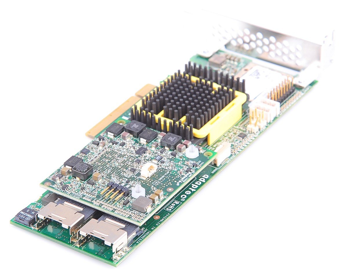 Adaptec ASR-5805Z/Q Controller RAID 512 MB SAS/SATA/SSD PCI-E con BBU - low profile
