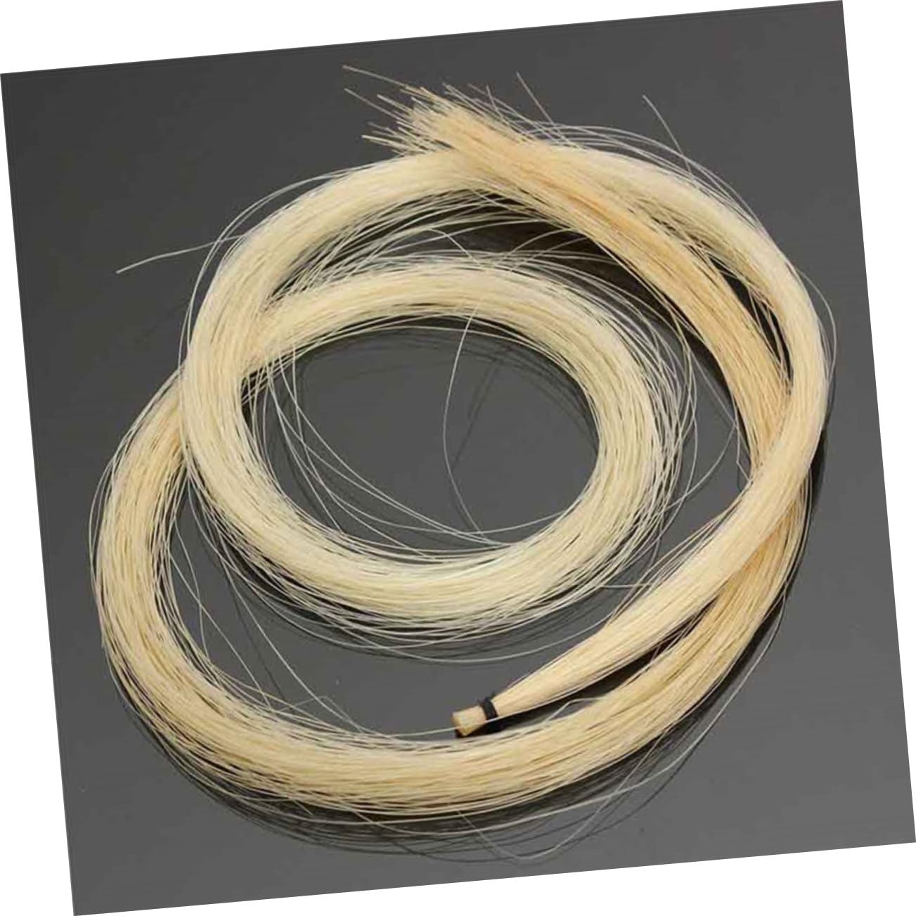 ibasenice 16piezas Pelo Para De Violín Accesorio Natural Para Reparación De Violines Para Casa y Escuela