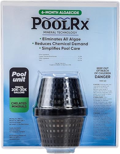 Poolrx unidad mineral de 20000-30000 galones Pool Rx, Negro
