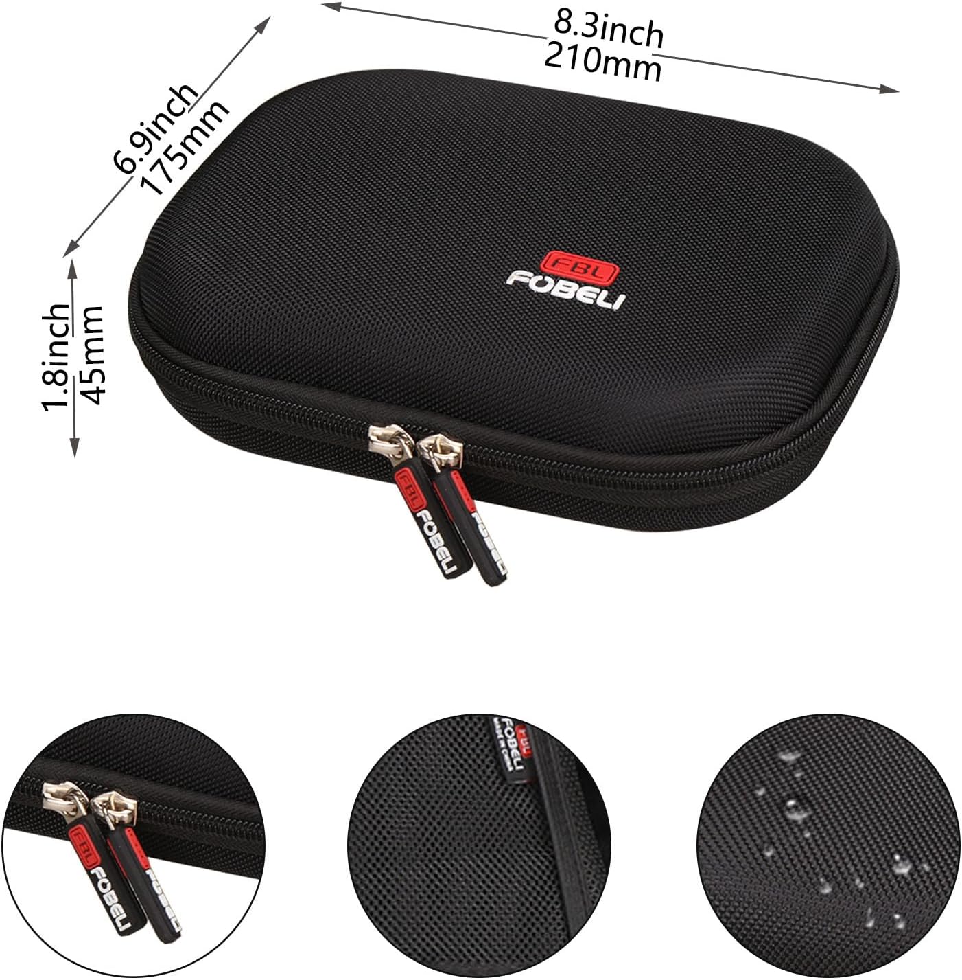 FBLFOBELI Hard Case Compatible with JBL Tune 510BT/520BT/660NC/670NC/570BT/500BT/500/JBL Live 460NC/for Soundcore H30i/for TOZO HT2 HA1 HT1 Wireless On-Ear Headphones - Image 5