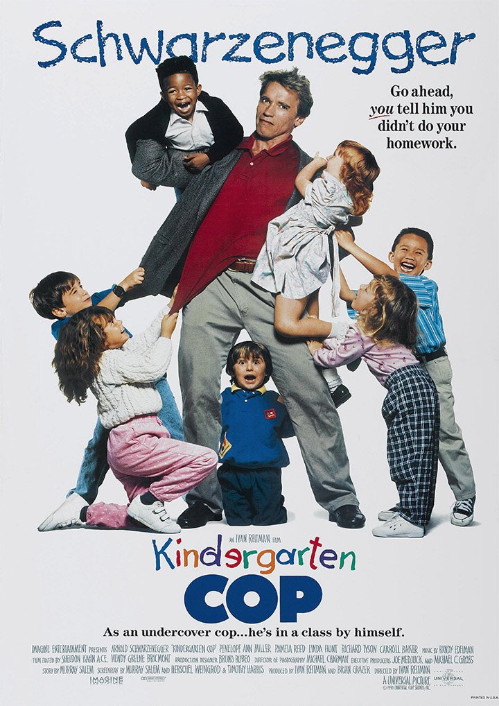 Omg Printing Kindergarten Cop Poster/Print/Picture Satin Photo Paper - A3-297Mm X 420Mm