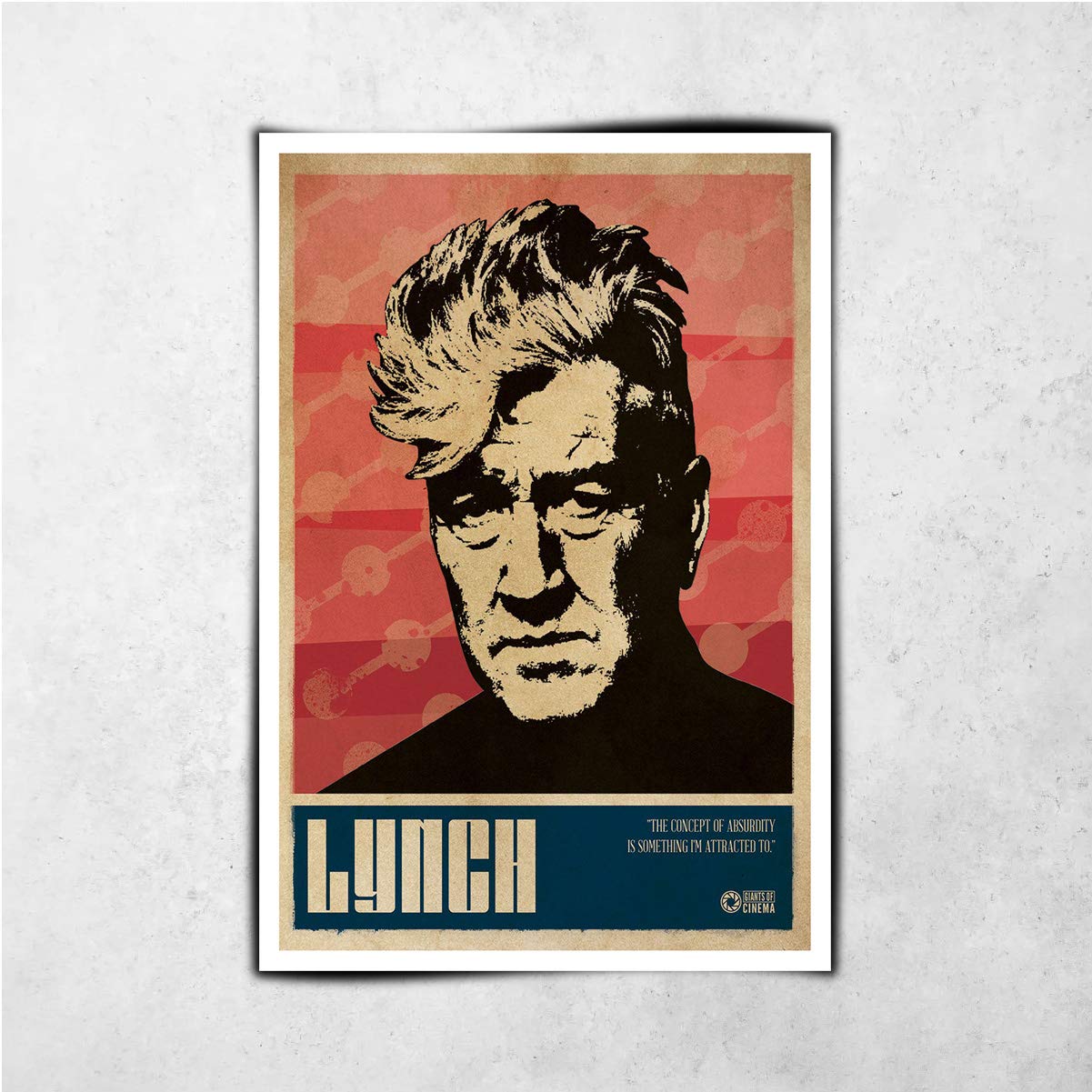 David Lynch Poster, David Lynch Vintage Poster Print, Modern Home