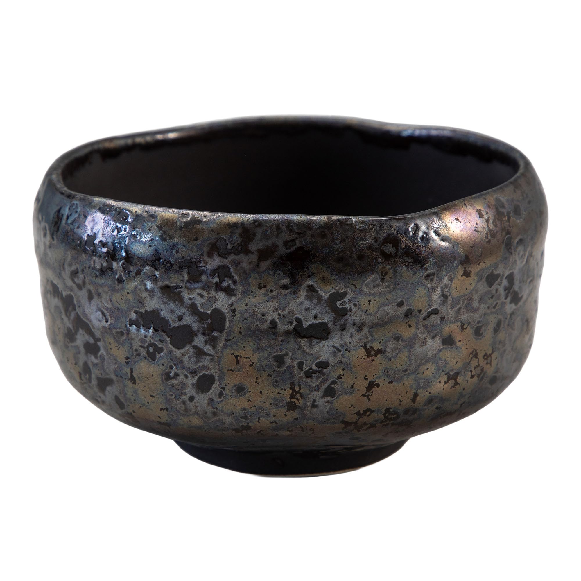 Asayu Japan Bol à matcha, fabriqué à la main en céramique japonaise Chawan de Gifu, 600ml, lavable au lave-vaisselle pour la cérémonie du thé, thé vert, poterie - Shirogane