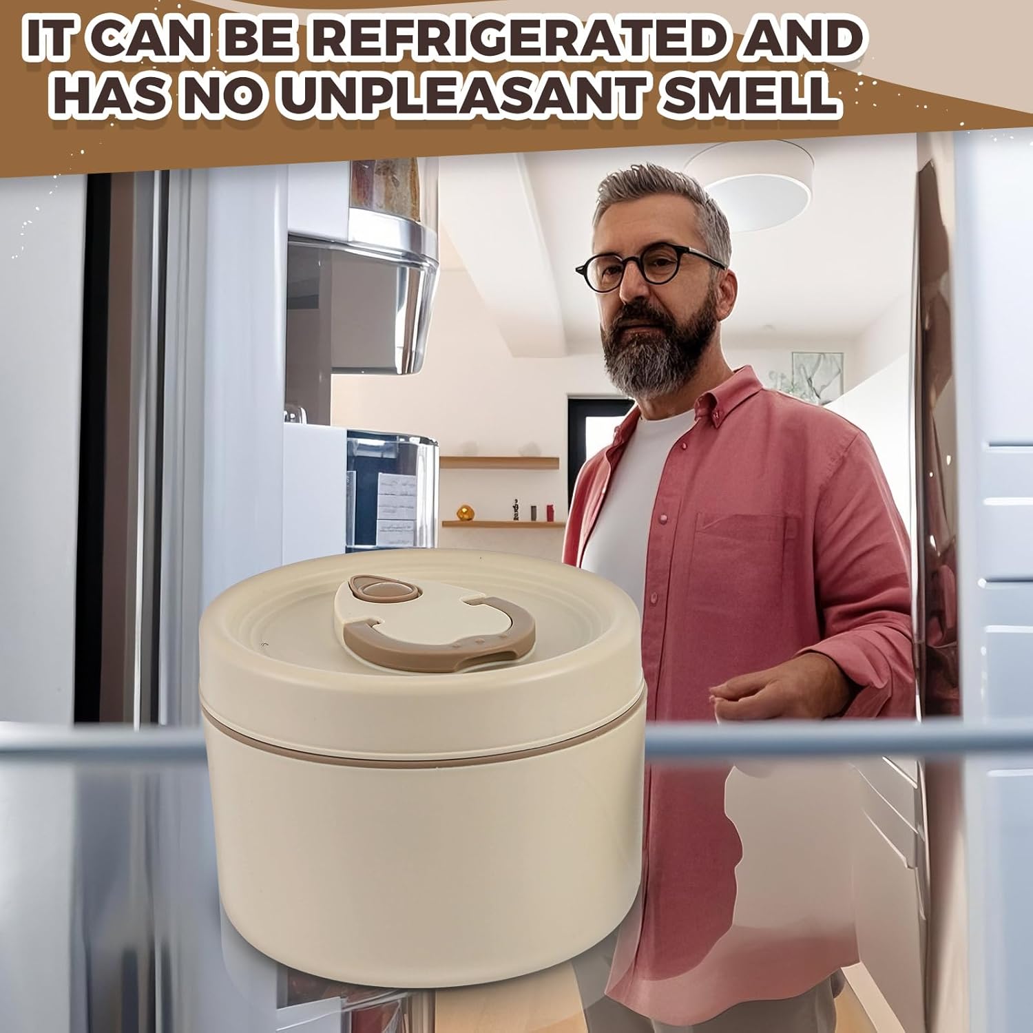 Honeydak 釣り餌コンテナ 1個 ステンレススチール 断熱ライブベイトストレージ ハンドバッグ1個とピンセット1個付き ワーム