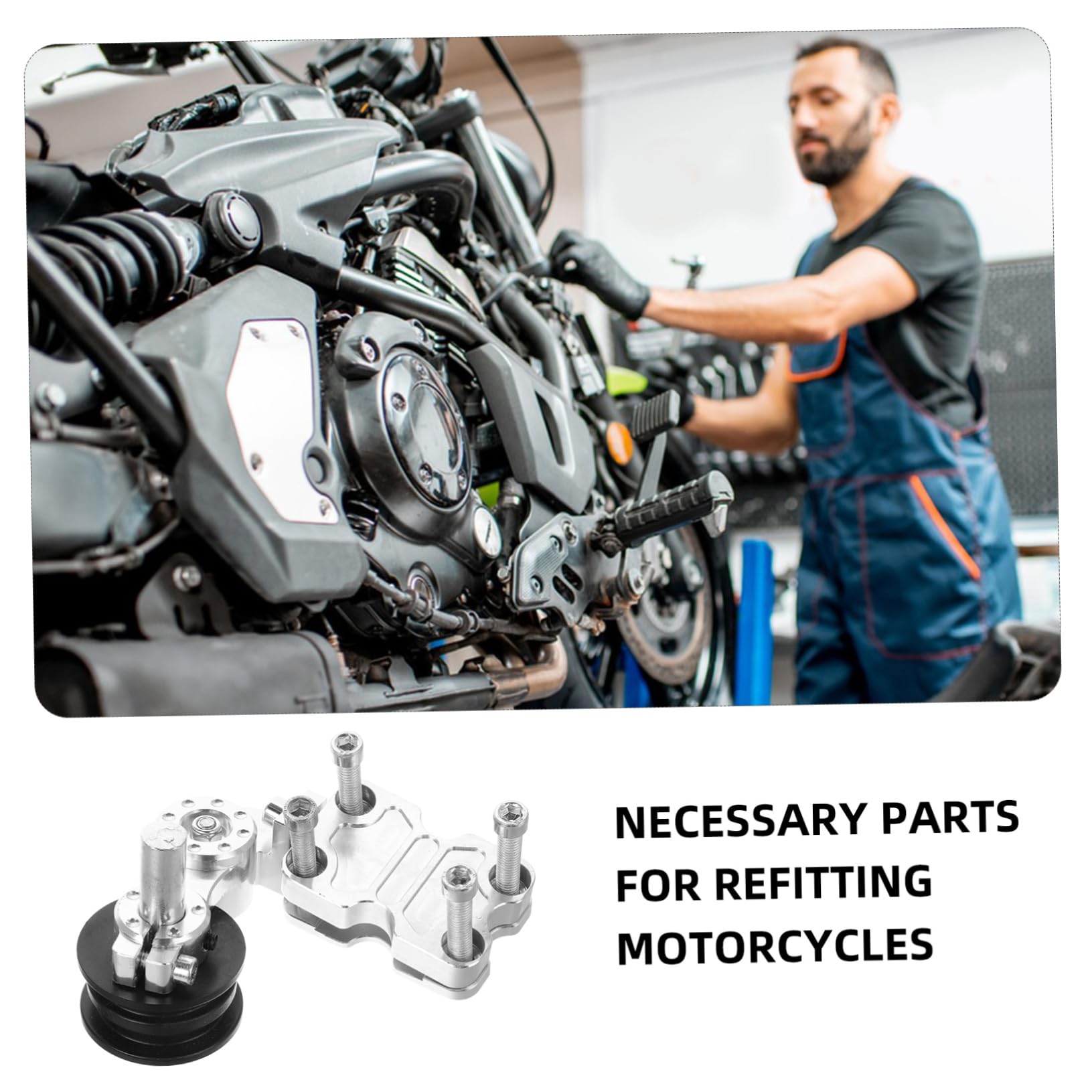 OUNONA Aluminiumlegierung Kettenspannerführung für Motorrad Kette Präzise Anpassung und Zuverlässige Leistung