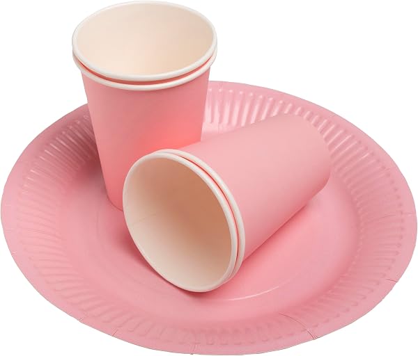 Réf. 89114i - 15 Gobelets - 20cl - carton - rose - 2