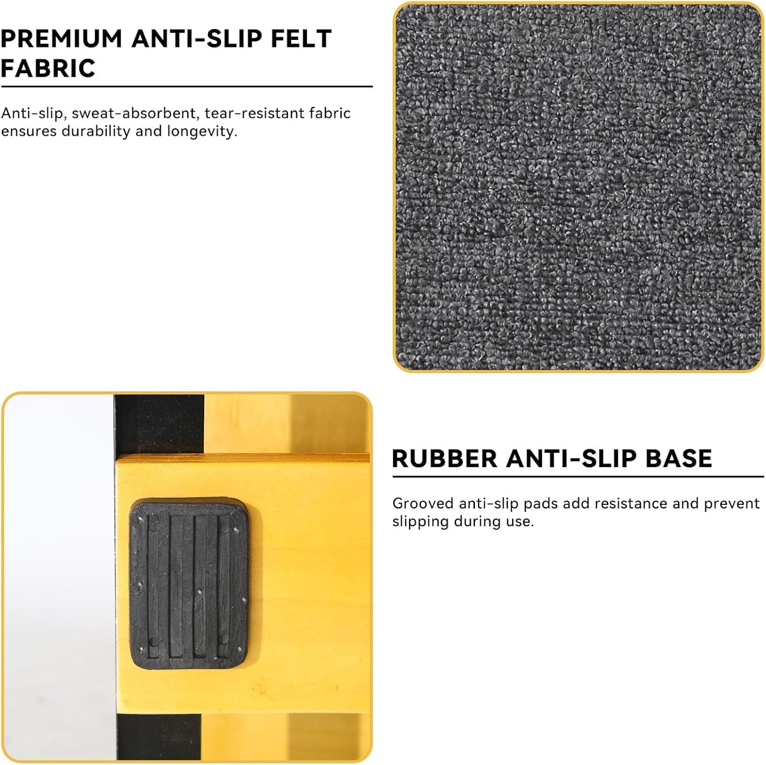 Heavy Gymnastics Springboard, Auxiliary Springboard for Gymnastics and Vault Training, 9 Steel Springs, Suitable for Hardwood Anti Slip Springboard in Gyms, Schools, and Martial Arts Gyms