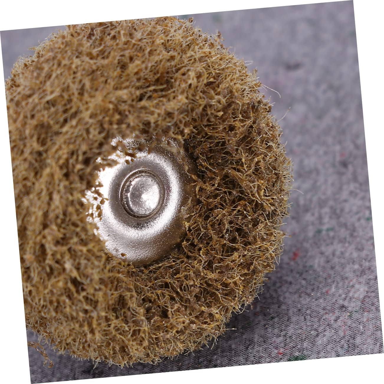 Mipcase 50Pcs Scouring Pad Polishing Head for Metal Cavities Grinding