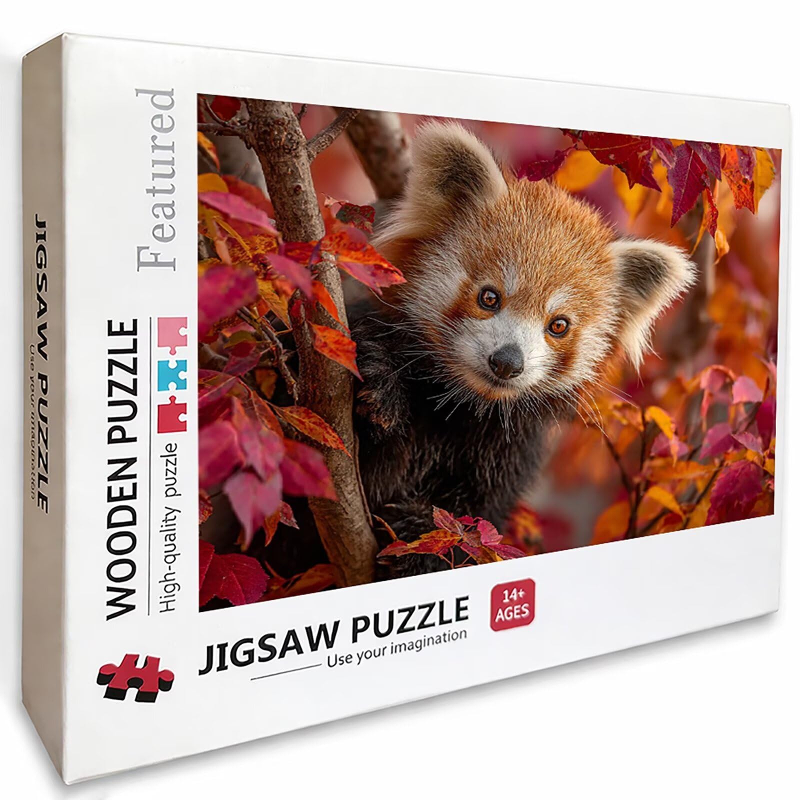 Niedlich Holz Puzzles 156x105cm, Blatt Jigsaw Puzzles 5000 Teile für Erwachsene Mit Box, EIN Herausforderndes Rätsel Game, Farbenfrohes Legespiel, Geeignet für die meisten Gruppen, Geschenke, O-5955