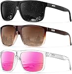 KALIYADI Mens Sunglasses Polarized Sunglasses-for-Men: Classic Sun Glasses with UV Protection for Driving Outdoors