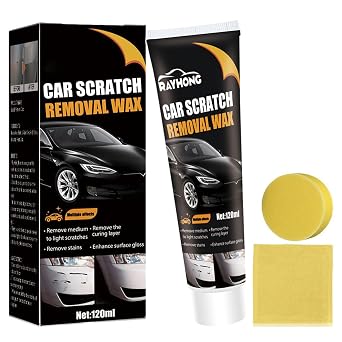 Car Scratch Remover, Paint Repair Paste with Polishing Wax, Car Care Kit