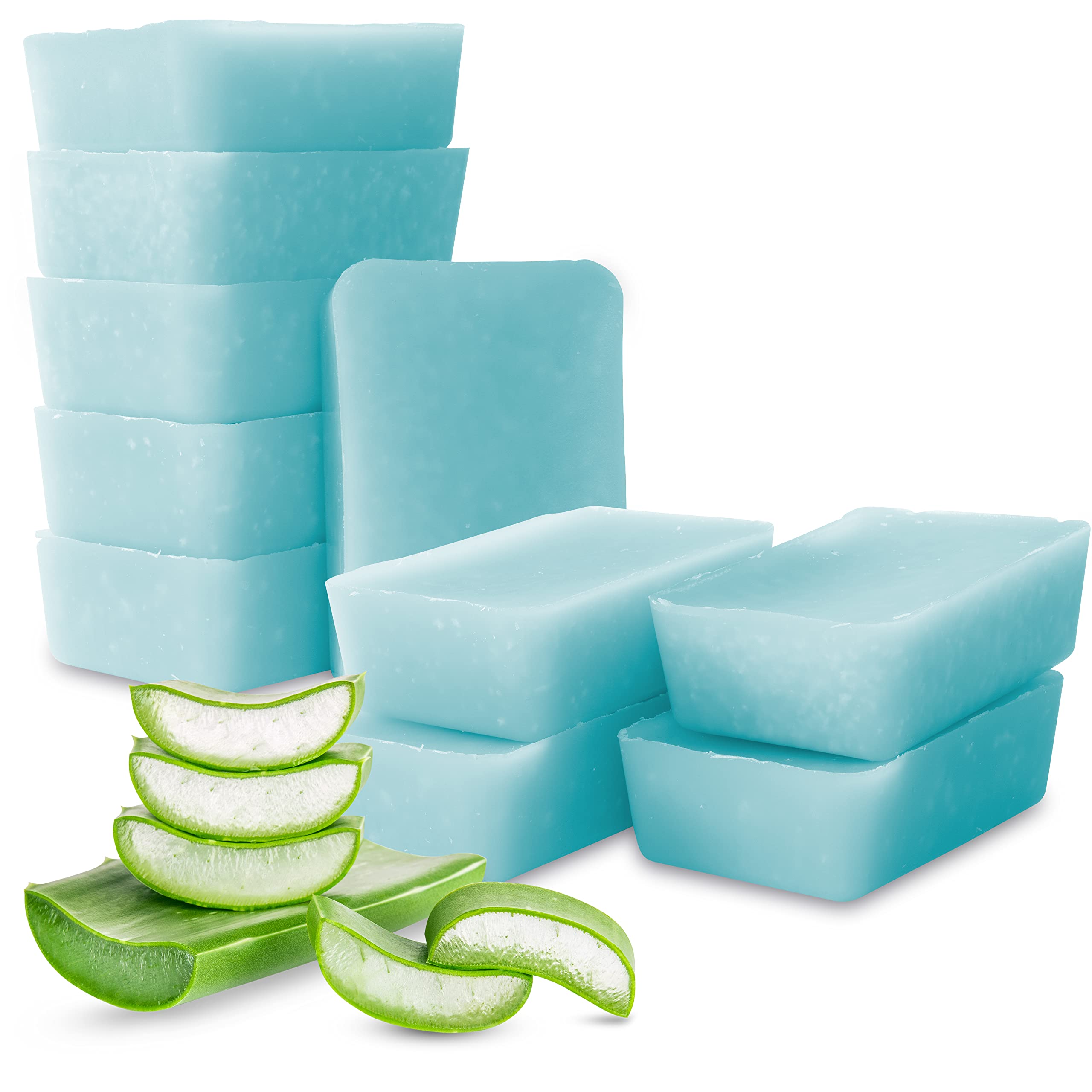Kosmetex Wellness-Paraffinbad Aloe Vera – Paraffin-Entspannungsbad für Hände und Füße – Paraffinwachs – Paraffin-Block für Wachserwärmer (10x 500ml)