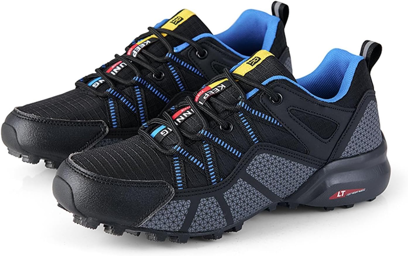 Men's Water-Resistant Hiking Boots, Lightweight with Cushioned Sole for Outdoor Trekking - Image 5