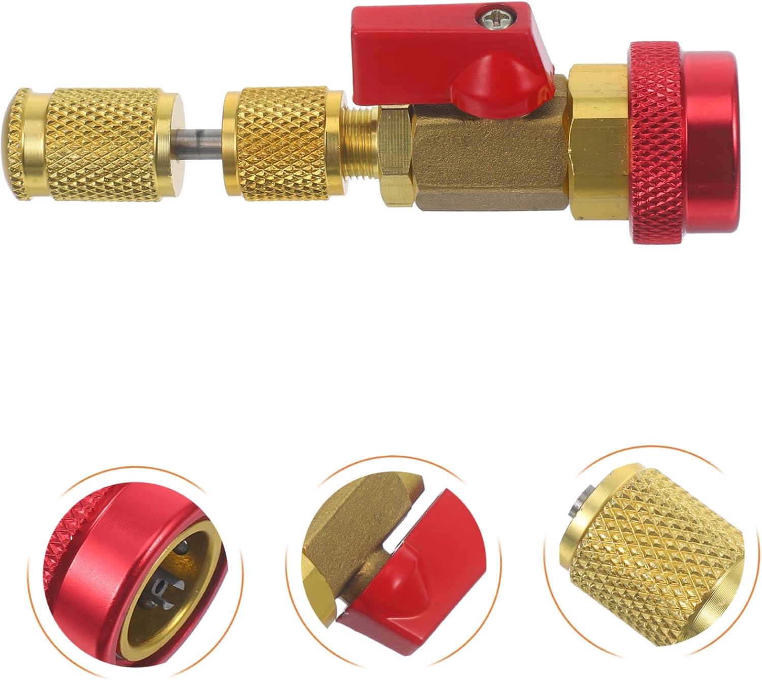 OUNONA 3pcs Car Valve Core Remover Tool Automotive Valve Stem Wrench for Air Conditioning Repairs Efficient Core Replacement Tool for and Professionals Ergonomic Design