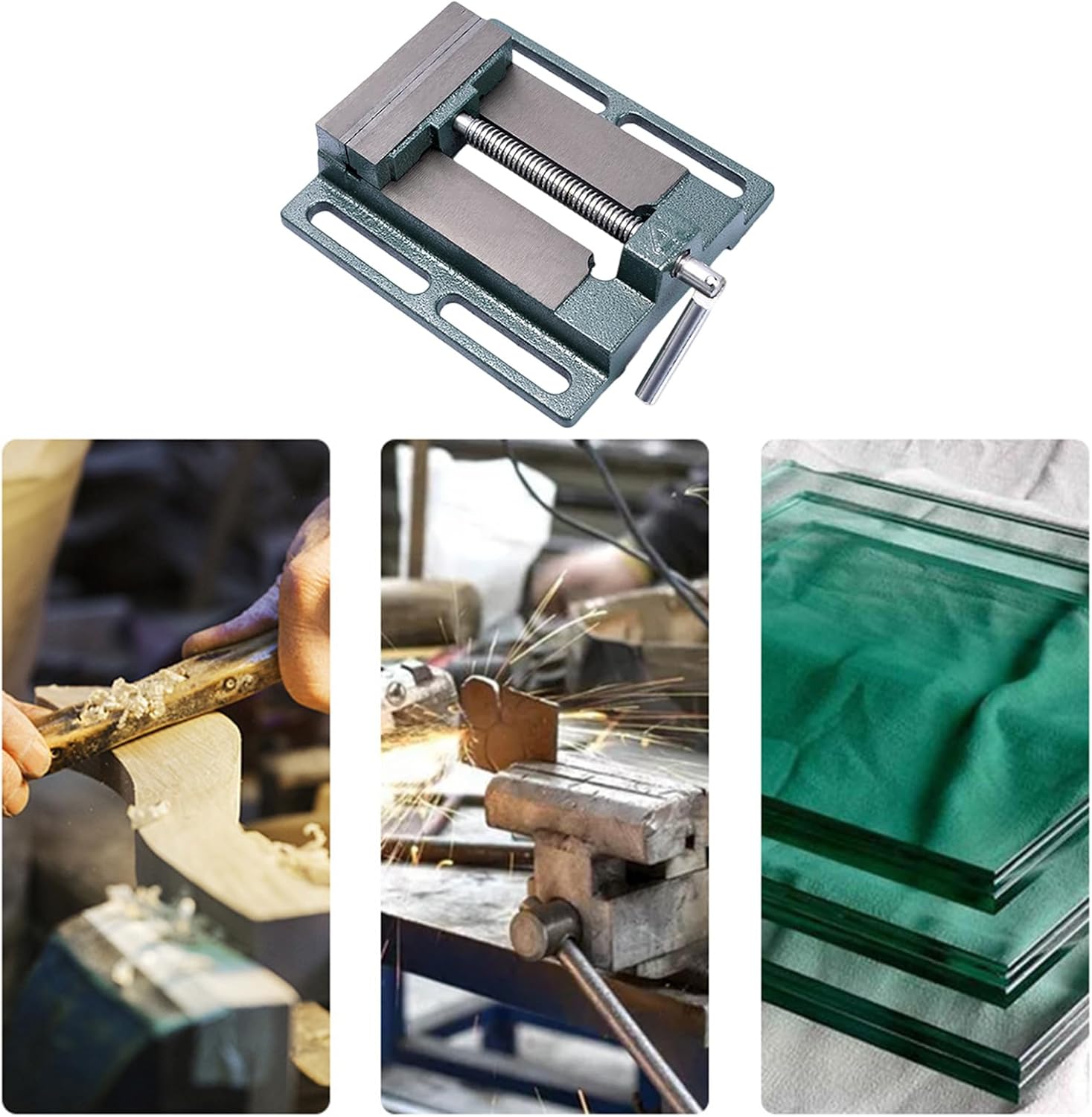 Milling Machine Pliers 2.5/3/4inch Drill Press Vise Benches Clamps Flat Tongs Drilling Machine Stand Flat Nose Pliers Benches