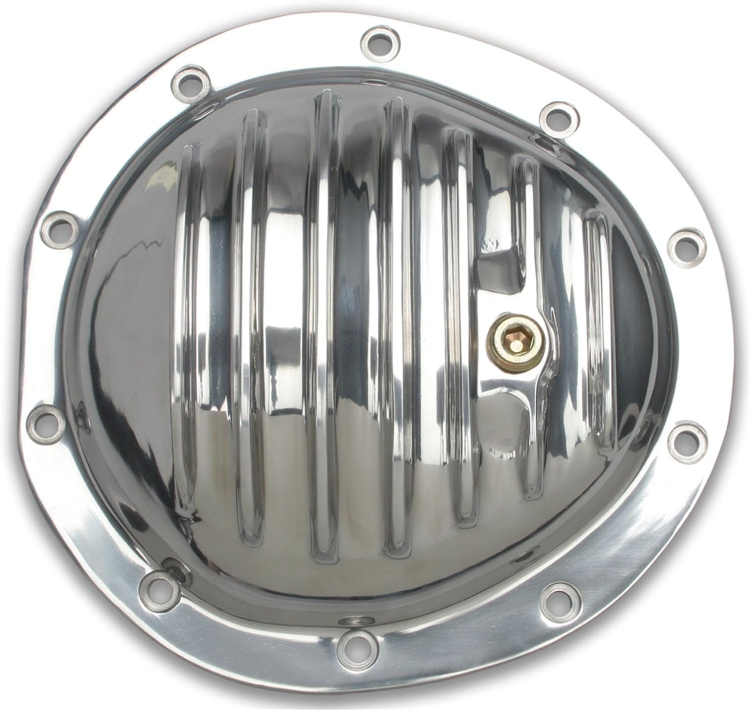 Trans-Dapt 4825 Fully Polished 10 Bolt Differential Cover