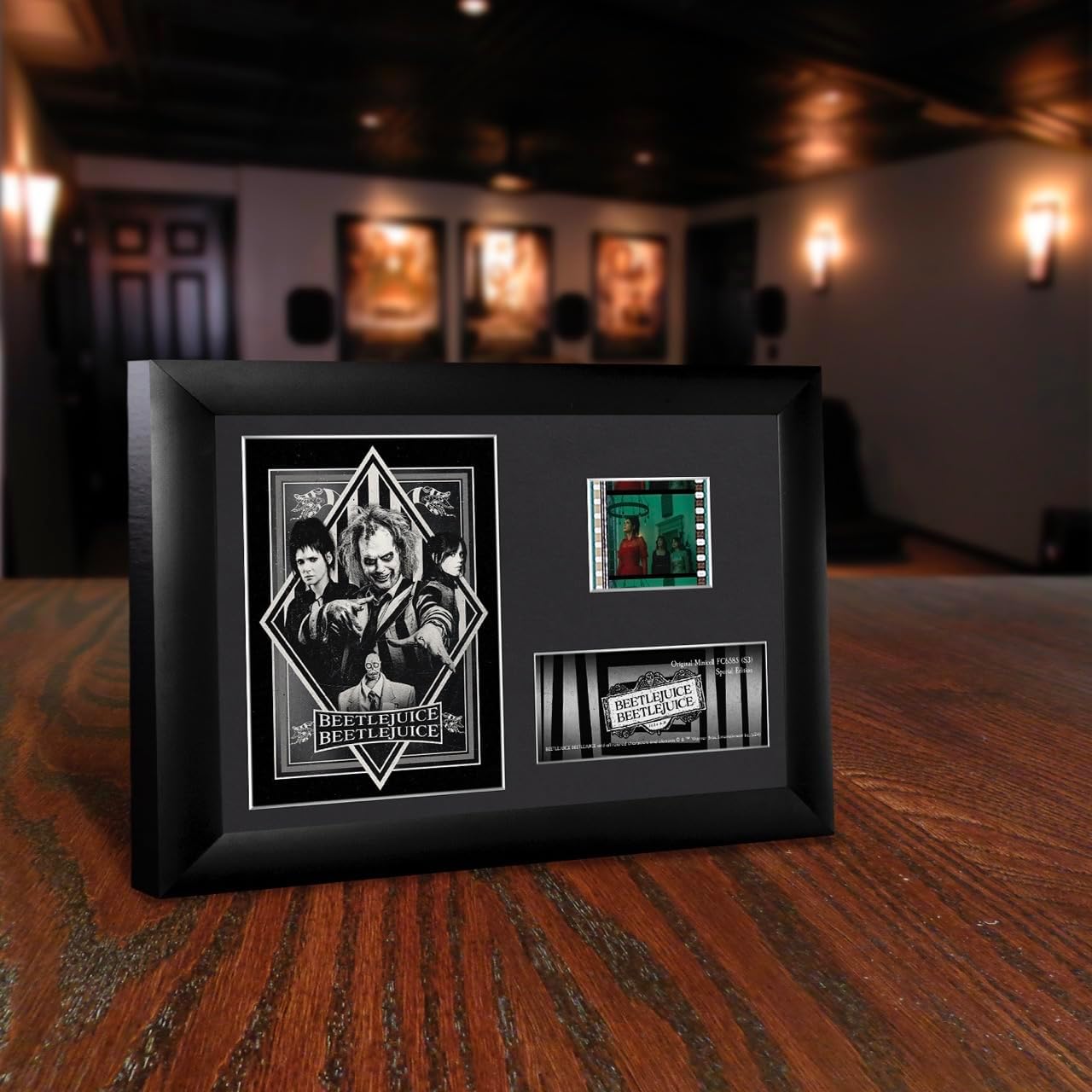 Beetlejuice Characters 35 mm Film Clip Easel Stand 7 x 5 MiniCell FilmCells image 4