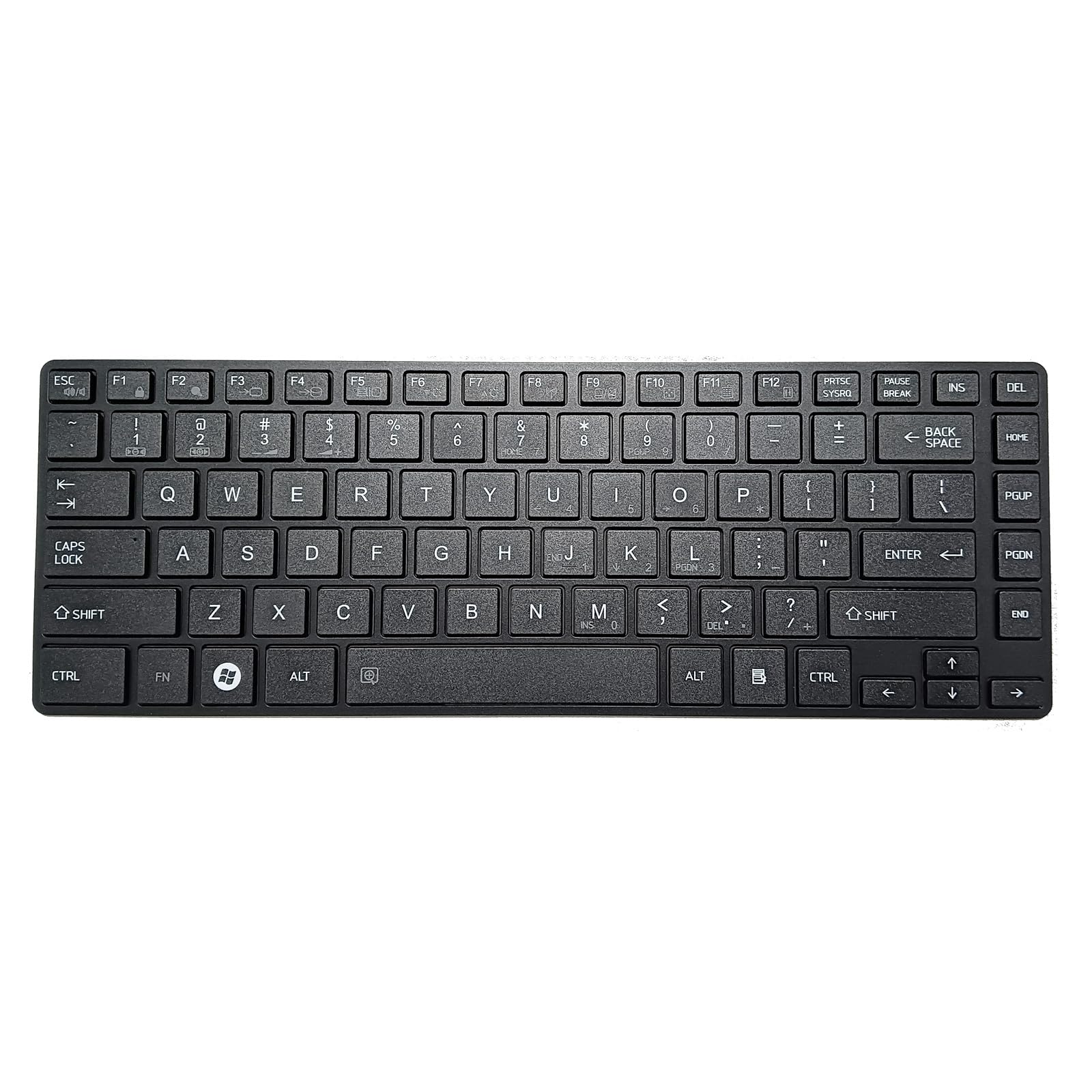 Teclado compatible con Toshiba Tecra Z40-A, Portege R30-A y Dynabook R734 7